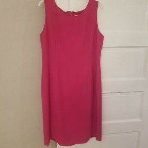 Hot Pink Lined Dress